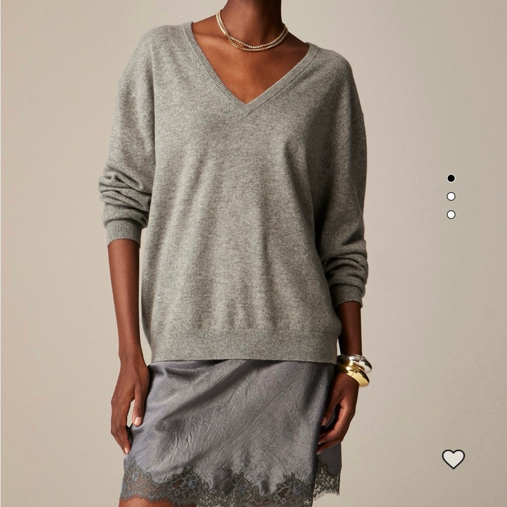 J. Crew Cashmere V-Neck Sweater